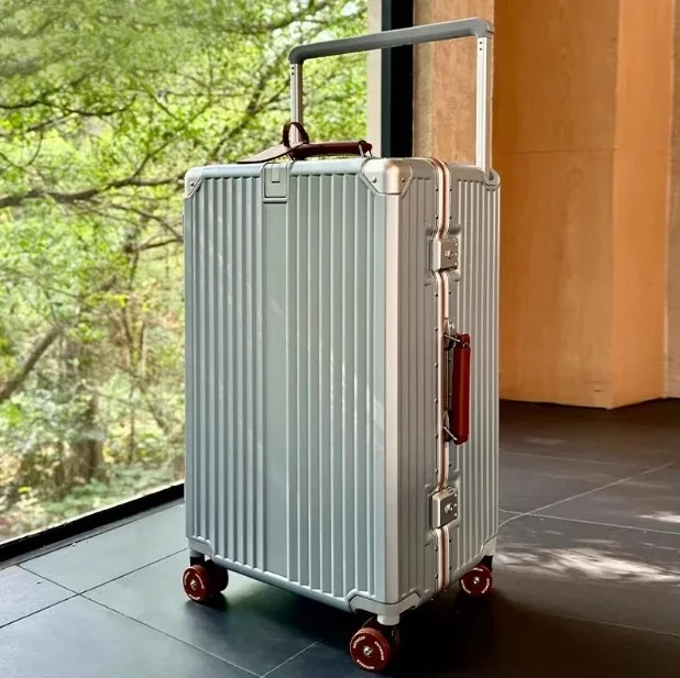 Valise rigide PC + cadre aluminium - 20 à 28 pouces | Bagage à roulettes silencieux serrure TSA – Image 19