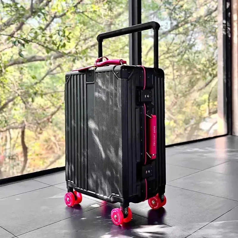 Valise rigide PC + cadre aluminium - 20 à 28 pouces | Bagage à roulettes silencieux serrure TSA – Image 6
