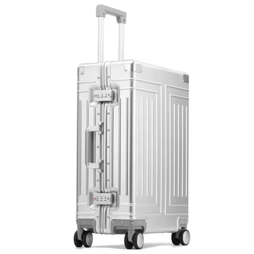 3338dc02-7393-4887-93a8-e9509fc0af44 Valises Cabines Aluminium 100% - 20/24/26/28 pouces - Bagage Cabine et Soute Rigide pour Voyages Durables