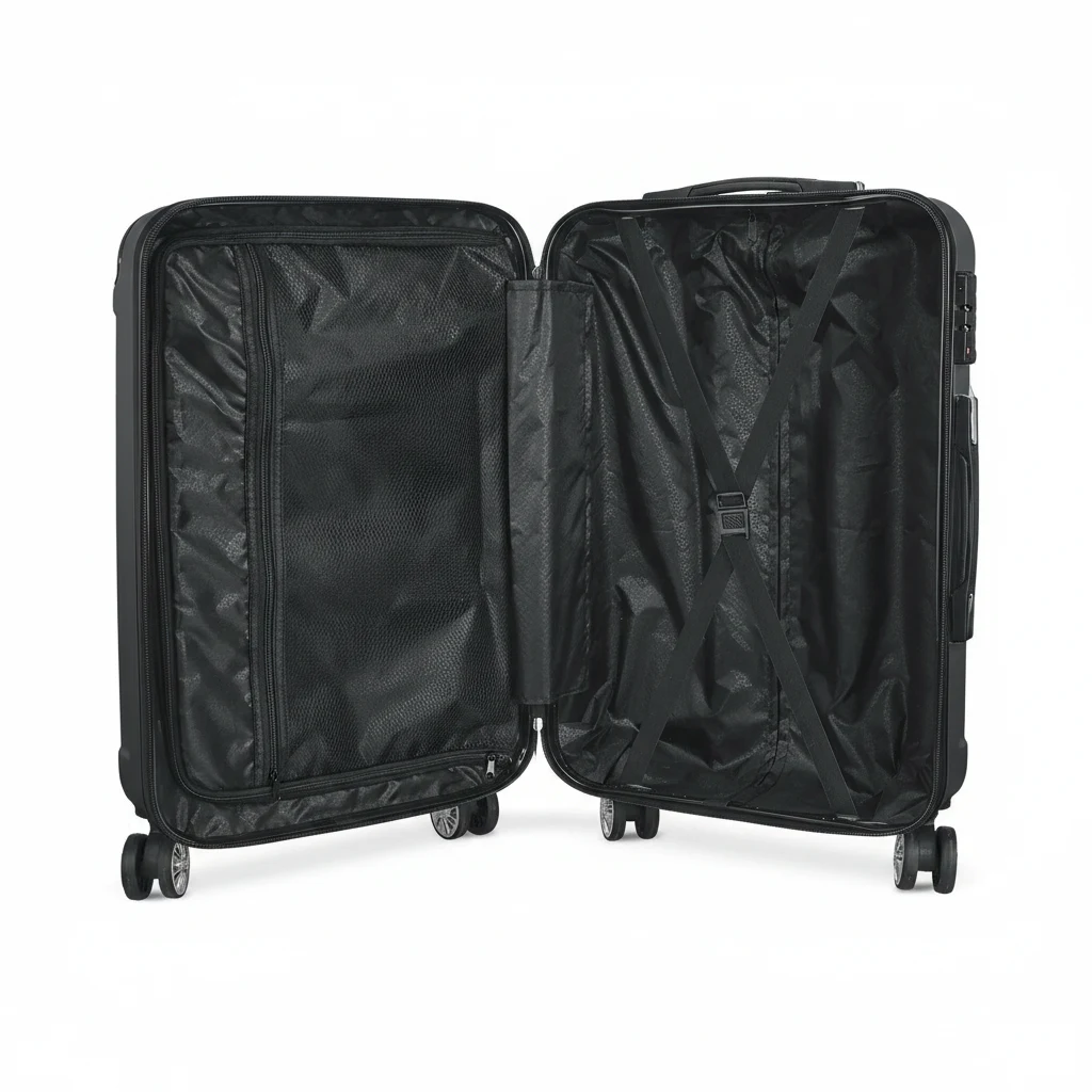 Ensemble de 3 valises cabine rigides ABS Comanlai 20/24/28" - Serrure TSA & roues 360° - Voyagez sans effort – Image 6