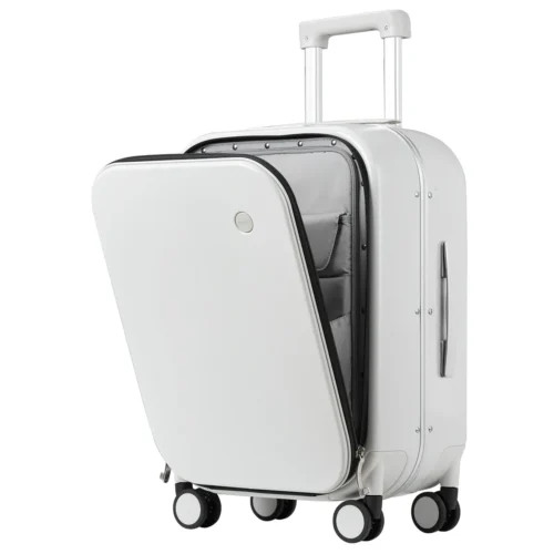 81477348-a8ea-4348-90c8-728260289d9a Valise cabine à Cadre en Aluminium M9260 - PC 18/20/24" Ouverture Frontale - Bagage à Main Design Primé