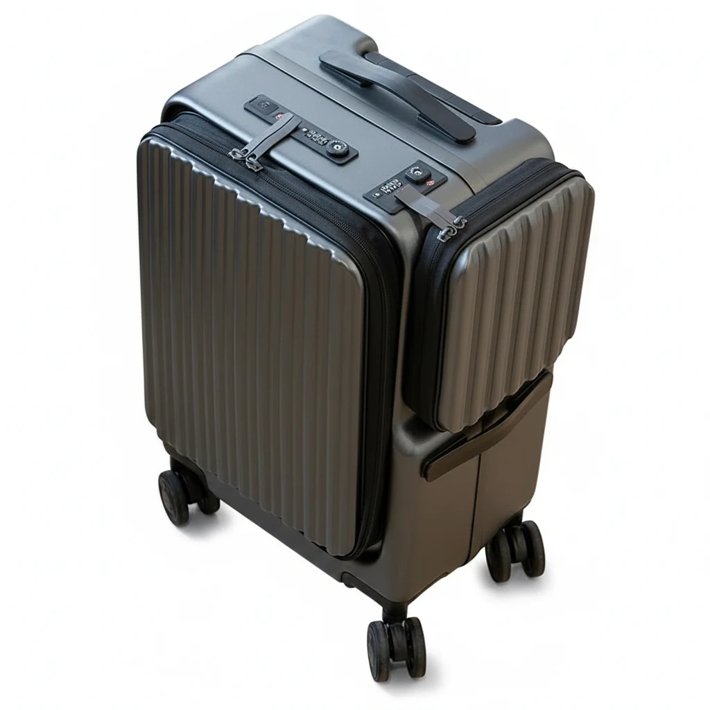 Valise Cabine KLS 20 Pouces Ouverture Avant ABS+PC - Port USB Serrure - Bagage Cabine pour Ordinateur – Image 4