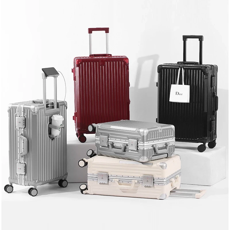 Valise Cabine de Voyage Rigide - PC+ABS, Cadre Aluminium, Serrure TSA -Sécurité et Durabilité – Image 5