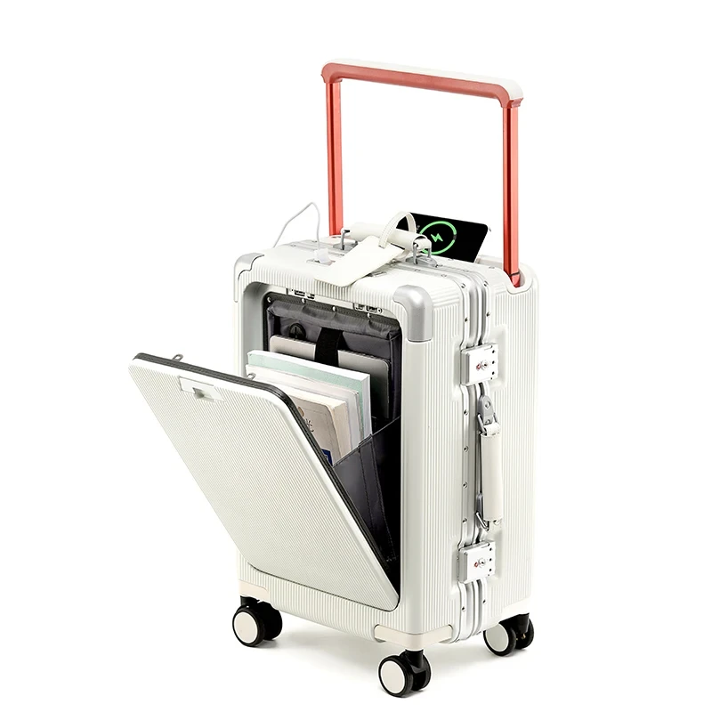 Valise Cabine MU 20" PC à Ouverture Frontale - Bagage Léger 4.3kg pour Voyage Organisé – Image 3