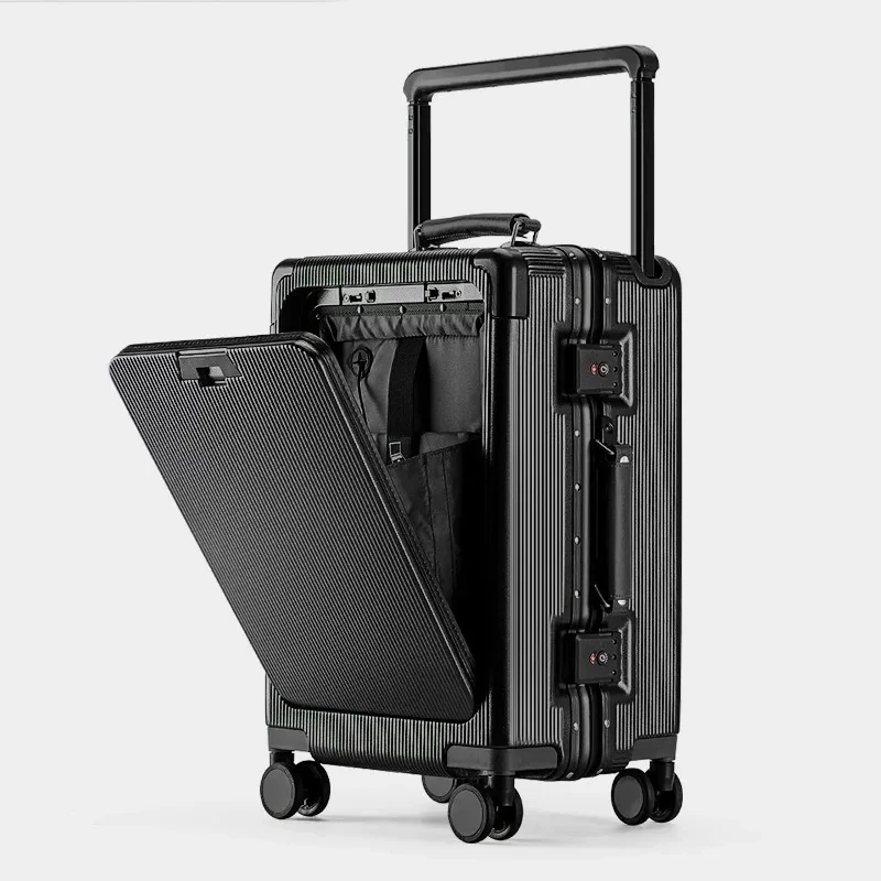 Valise Cabine MU 20" PC à Ouverture Frontale - Bagage Léger 4.3kg pour Voyage Organisé – Image 5
