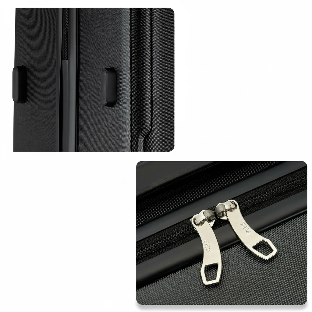 Valise Coque Rigide PC+ABS - Légère, Serrure TSA, Roues 360° - Voyagez Confortablement – Image 5