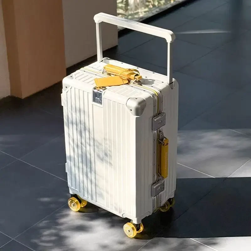 Valise rigide PC + cadre aluminium - 20 à 28 pouces | Bagage à roulettes silencieux serrure TSA – Image 16
