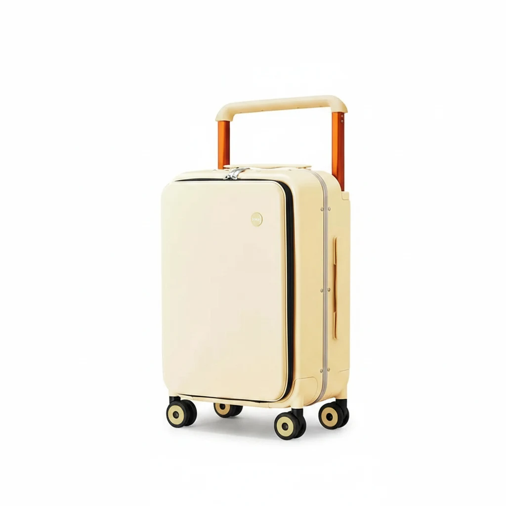 Valise Cabine Rigide M75 - Cadre Aluminium & Coque PC 20/24" - Voyage Silencieux et Élégant