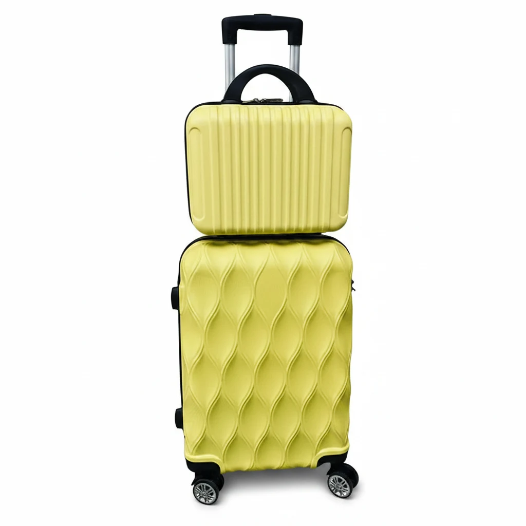 Ensemble de valises cabine 2 pièces 20"+14" ABS - Valise cabine légère avec serrure code - Voyagez pratique et organisé – Image 9