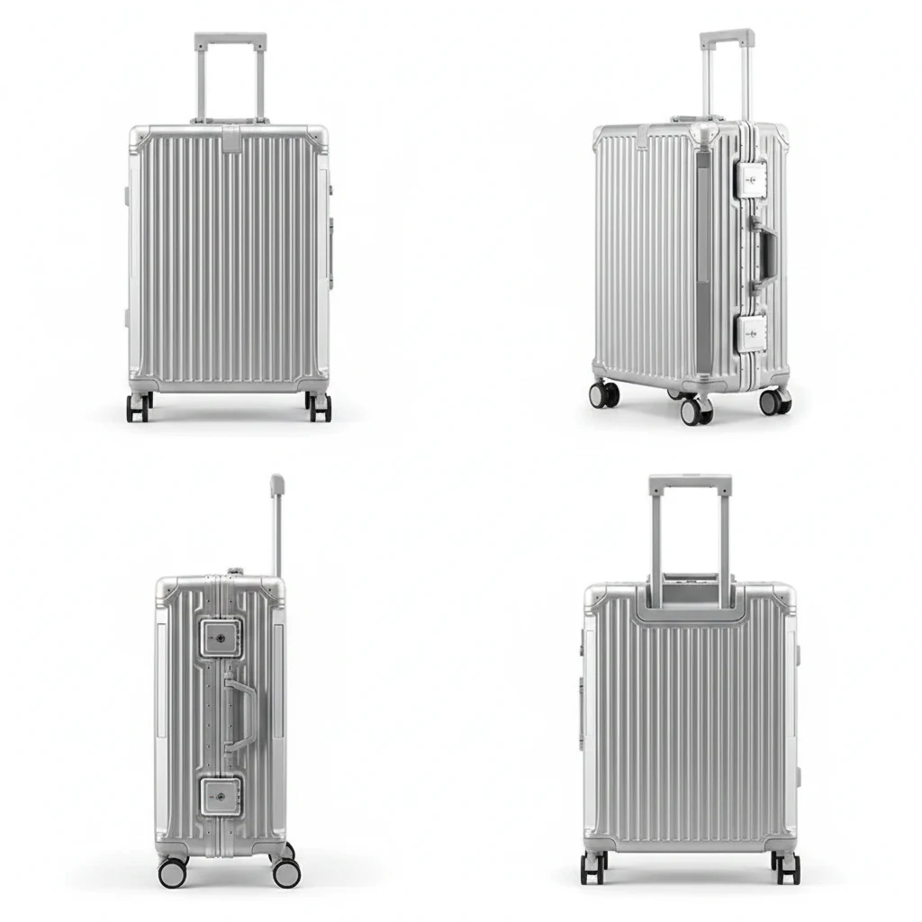 Valise Cabine de Voyage Rigide - PC+ABS, Cadre Aluminium, Serrure TSA -Sécurité et Durabilité – Image 6