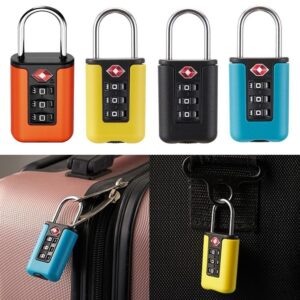 Accessoire de voyage, cadenas TSA à code pour valise, combinaison