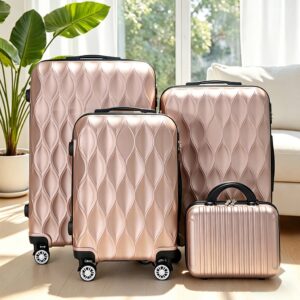 Accessoire de voyage : ensemble quatre pièces à motif