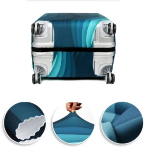 Accessoire de voyage housse de valise imprimee 18 a 32 pouces