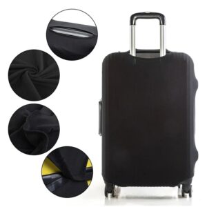 Accessoire de voyage, housse valise en polyester uni, de 18 à 28 pouces