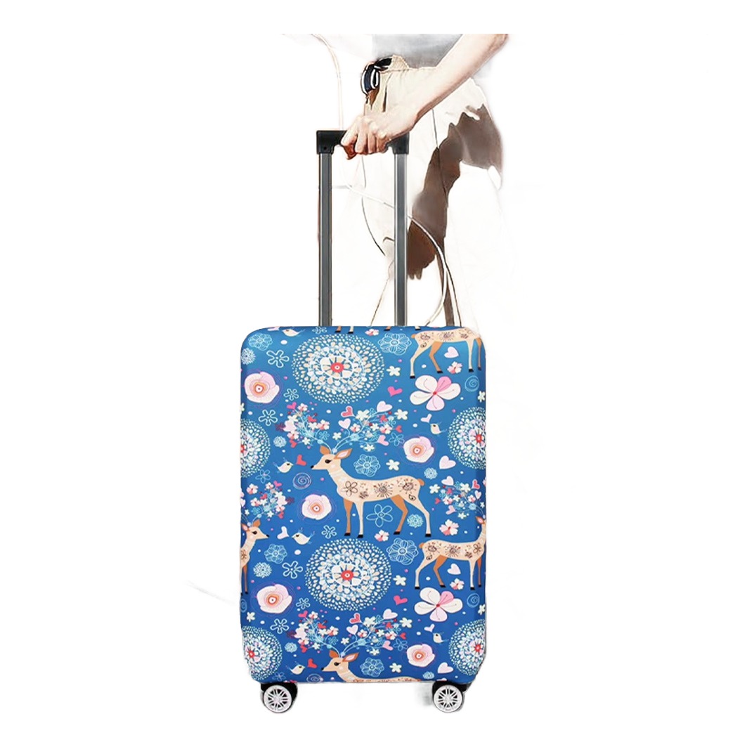 Accessoire de voyage, housse valise extensible, quatre tailles, vue principale