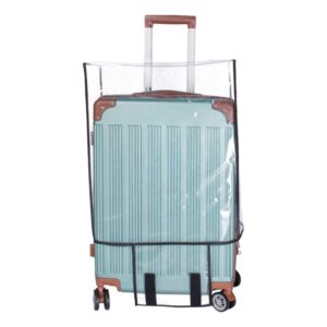 Accessoire de voyage, housse valise imperméable transparente, format