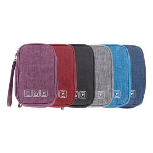 Accessoire de voyage, pochette à câbles et chargeurs