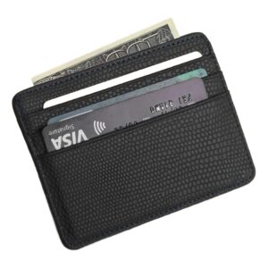 Accessoire de voyage : porte-cartes compact avec fenêtre ID