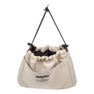 Sacs de rangement en toile à cordon, un format