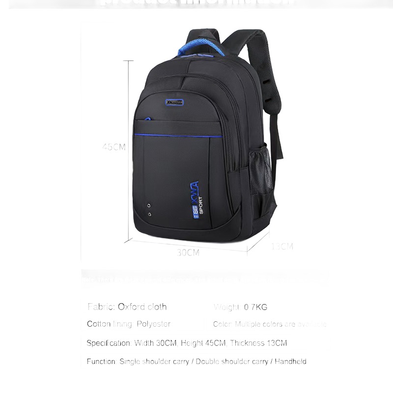 Bagage cabine easyJet, sac à dos antivol avec port USB, vue arriere