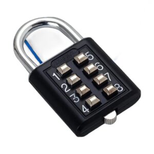 Cadenas à code à boutons pour valise et casier