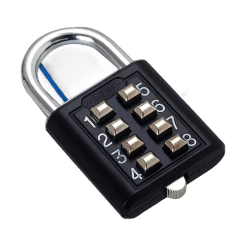 Cadenas à code à boutons pour valise et casier Cadenas à code à boutons pour valise et casier, vue principale