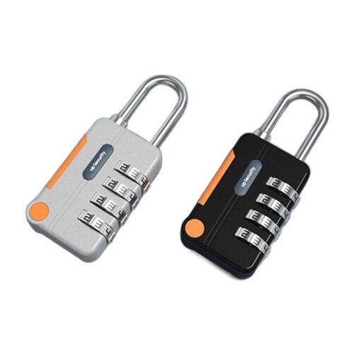Cadenas à code quatre chiffres en zinc, pour bagage et casier Cadenas à code quatre chiffres en zinc, pour bagage et casier, vue principale
