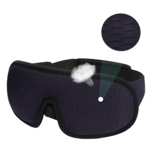 Masque de sommeil 3D occultant, sans appui sur les yeux