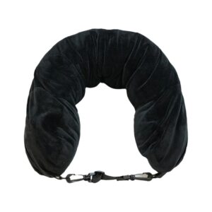 Oreiller de voyage réglable avec pochette de rangement, accessoire