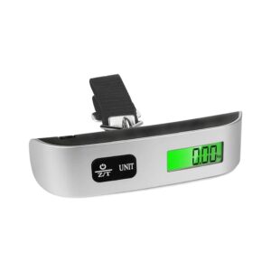 Pèse bagage numérique jusqu'à 50 kg, accessoire de voyage à écran LCD