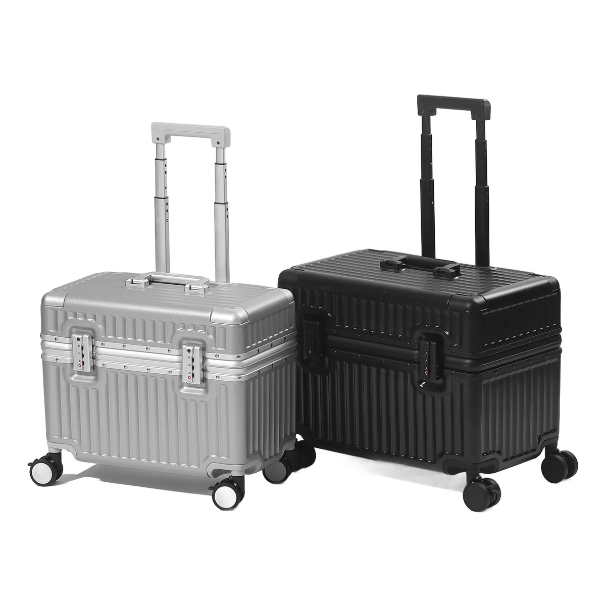 Petite valise cabine à ouverture par le dessus, 18 ou 20 pouces, vue de trois quarts