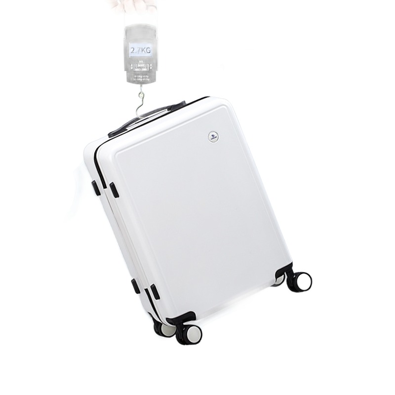 Petite valise cabine en ABS, 16 ou 20 pouces, quatre coloris, vue de trois quarts