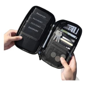 Porte-passeports anti-RFID, accessoire de voyage familial