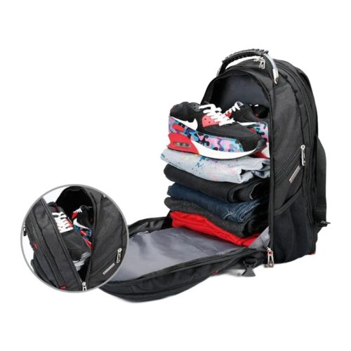 Sac a dos cabine 17 pouces multifonction pour voyage et bureau, vue principale