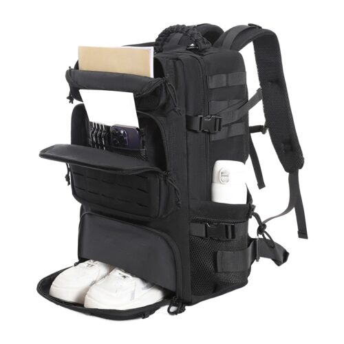 Sac à dos cabine 45x30x20 à compartiment chaussures séparé, vue principale