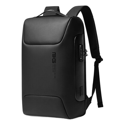 Sac a dos cabine antivol en toile jacquard, 20 à 35 litres, vue principale