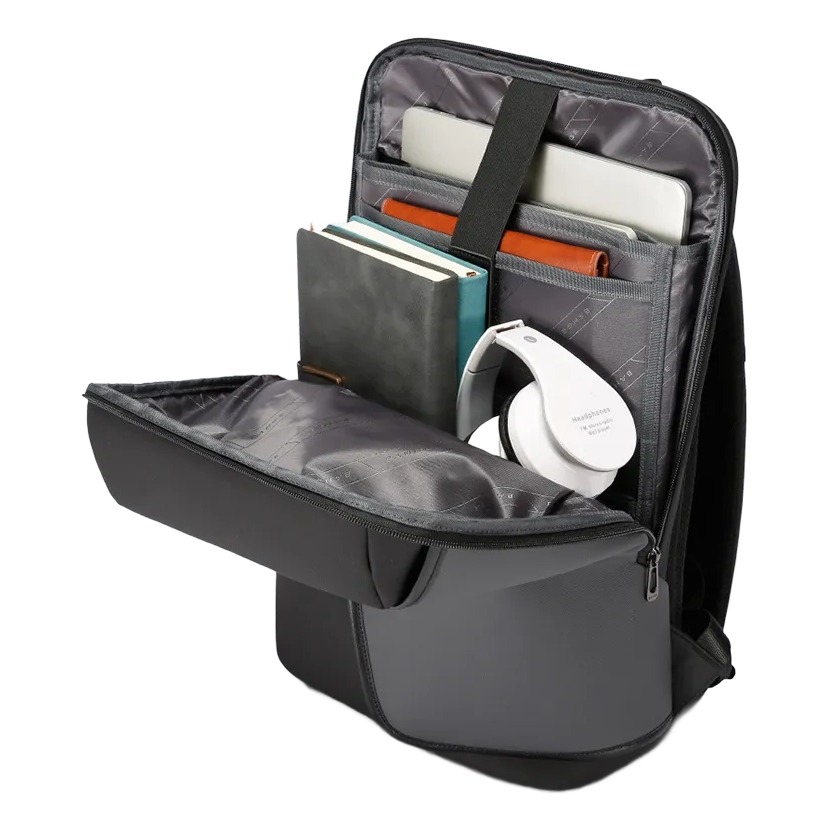 Sac a dos cabine d'affaires a port USB et toile anti projections, vue principale