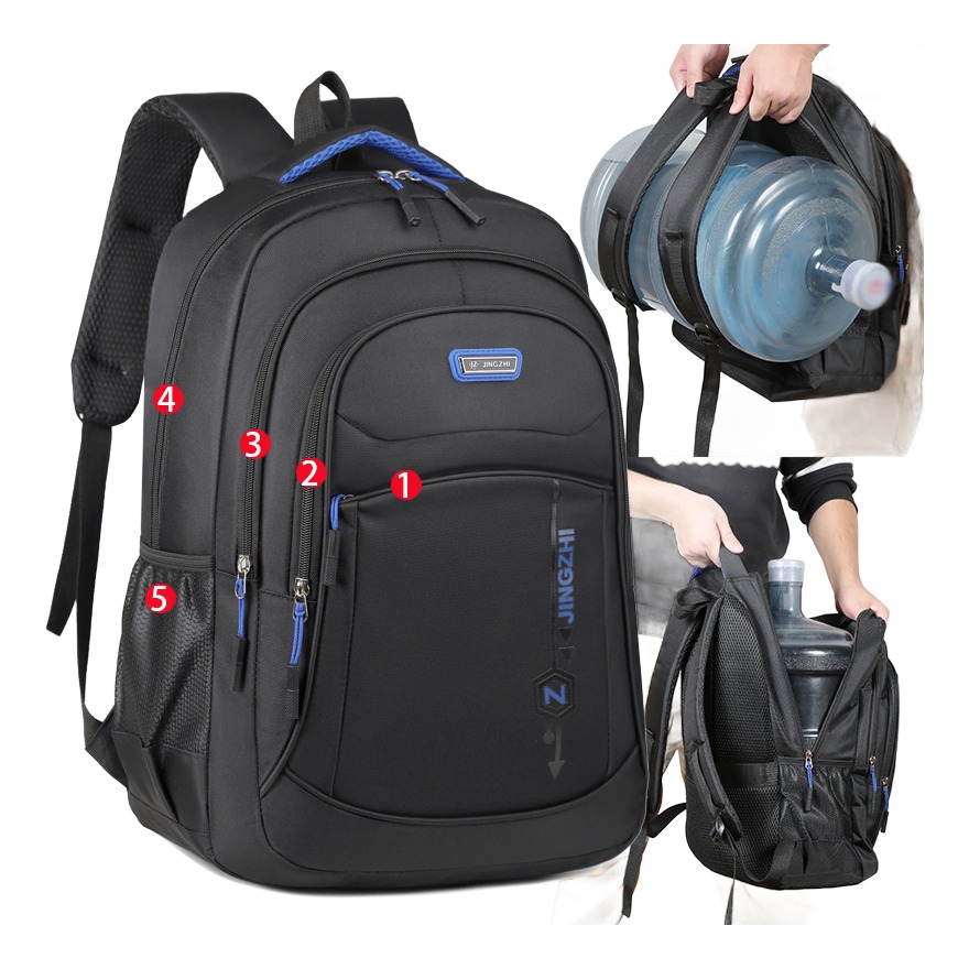 Sac a dos cabine de loisirs durable pour ordinateur portable, vue de face