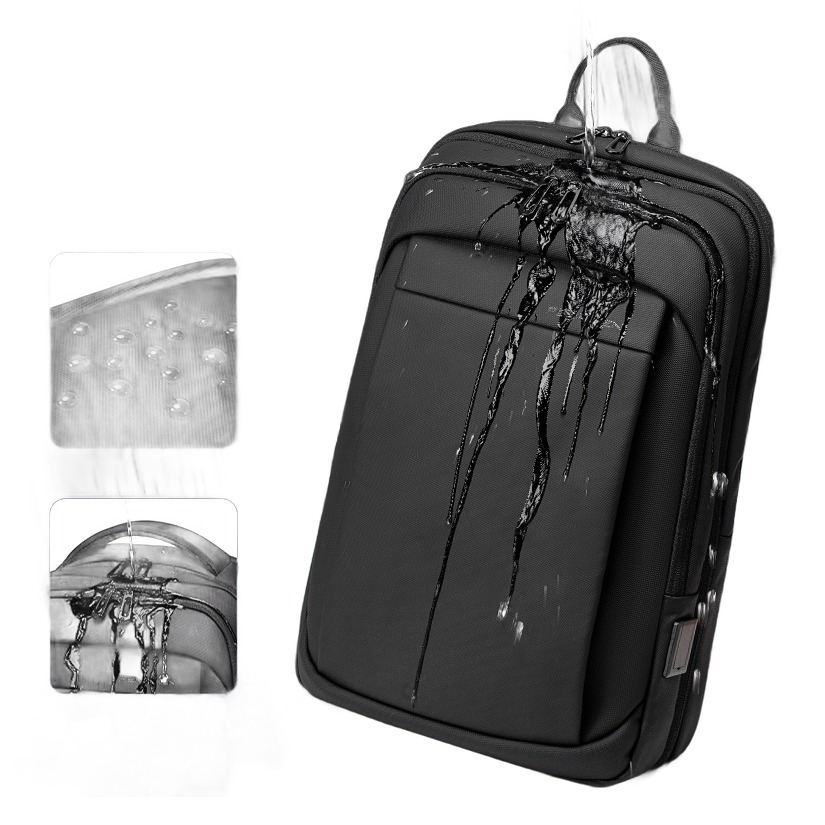 Sac à dos cabine déperlant à compartiments multiples, vue principale