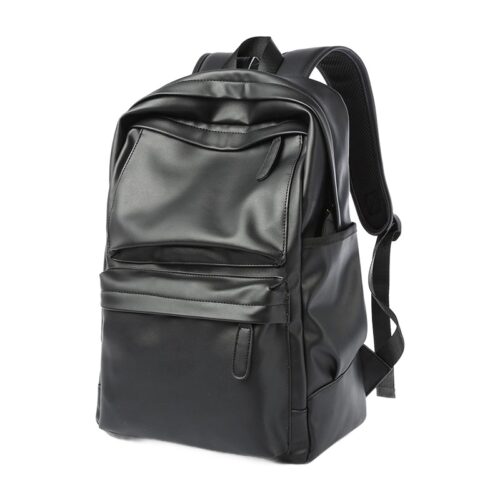 Sac a dos cabine en cuir PU deperlant pour ordinateur 15 pouces Sac a dos cabine en cuir PU deperlant pour ordinateur 15 pouces, vue principale