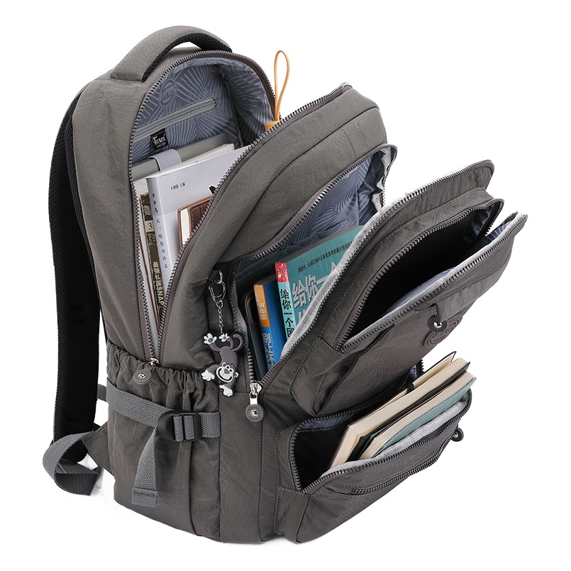 Sac à dos cabine en nylon déperlant pour ordinateur, 49 cm, vue principale