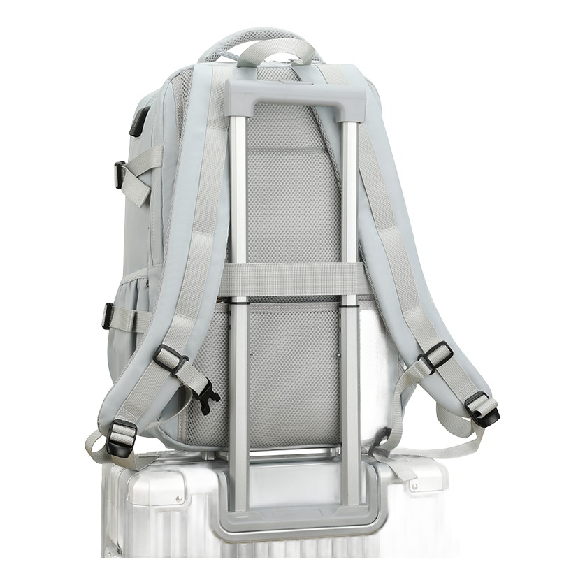 Sac à dos cabine étanche à poches multiples, usage extérieur, vue de face