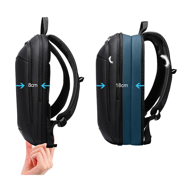 Sac a dos cabine extensible et fin, trois coloris, vue principale