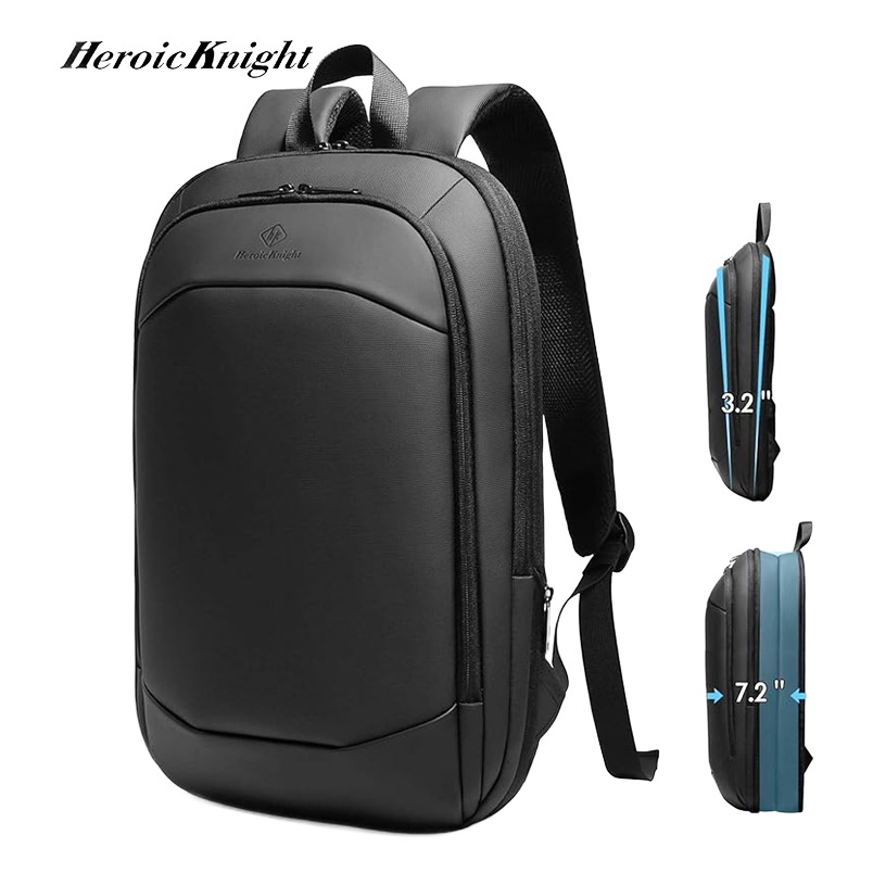 Sac a dos cabine extensible et fin, trois coloris, vue de trois quarts