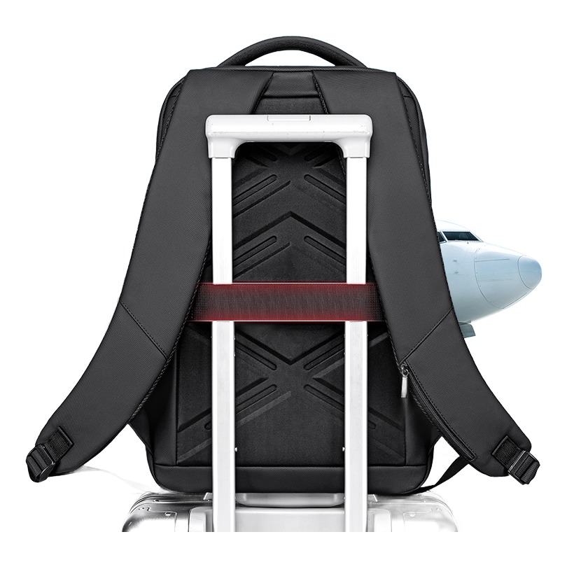 Sac a dos cabine pour ordinateur 16 pouces, dos renforcé, vue de trois quarts