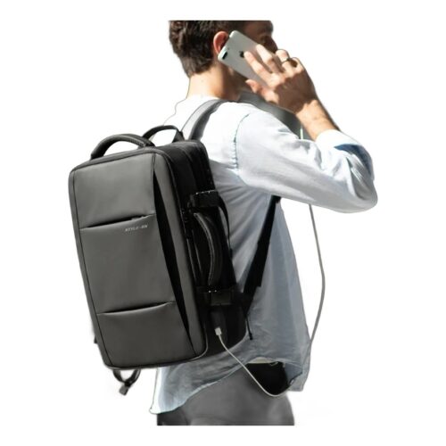 Sac a dos cabine, sac a dos ordinateur 15 pouces extensible pour voyage Sac a dos cabine, sac a dos ordinateur 15 pouces extensible pour voyage, vue principale