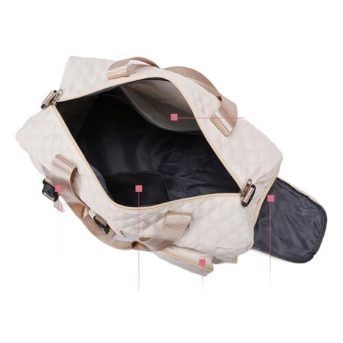 Sac de voyage cabine en nylon durable pour une nuit, vue principale