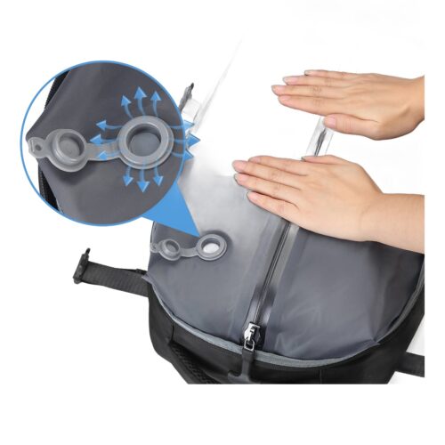Sac de voyage cabine pliable a compression sous vide, vue principale