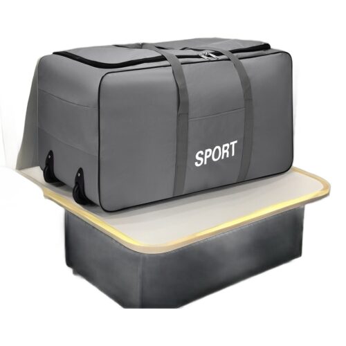 Sac de voyage cabine pliable à roulettes en tissu Oxford Sac de voyage cabine pliable à roulettes en tissu Oxford, vue principale