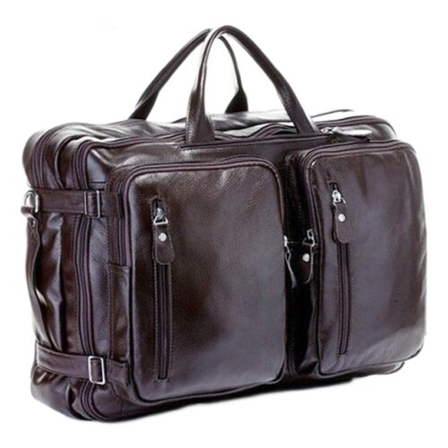 Sac de voyage cabine, sac de voyage cuir homme pleine fleur en deux Sac de voyage cabine, sac de voyage cuir homme pleine fleur en deux, vue principale